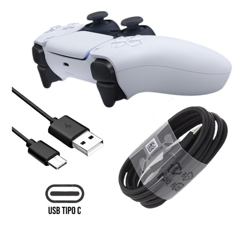 Cable Cargador Joystick Playstation 5 Fast Turbo Sony Gamer