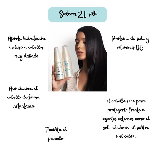 Salerm 21 Hidratante Cabello Dañado 250ml Más Regalo