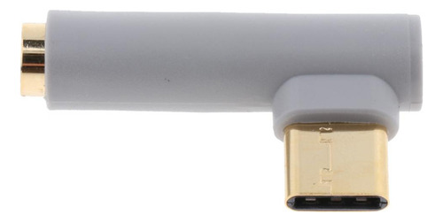 . 3 Unidades 2 A 4 Auriculares Usb Tipo C Macho A 3,5 Mm He