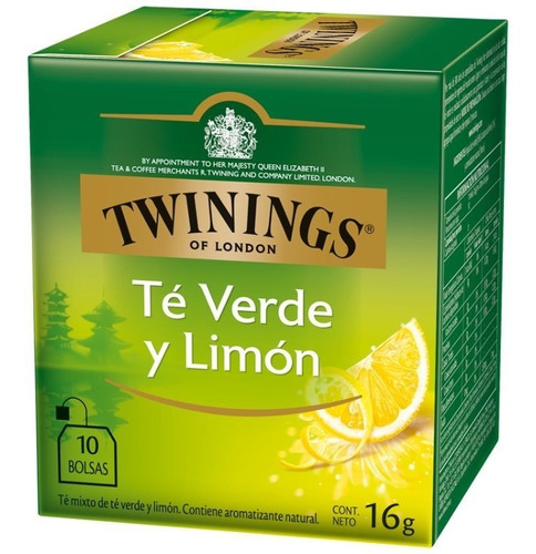 Twinnings Tea - Te Verde Limon - 10 Sachets