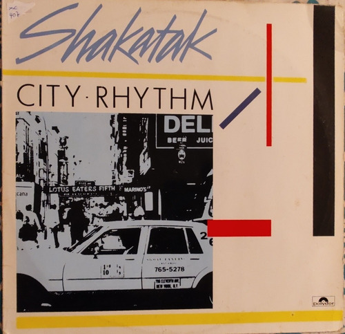 Vinilo Lp Shakatak  City Rhythm (xx407