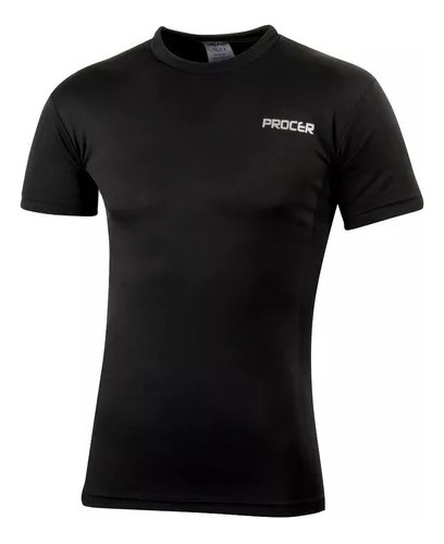 Remera Termica Procer Manga Corta #540 Hombre Deportiva Fit