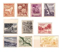 Comprar Série Completa Selo 11-20 Ilhas Christmas Flora Fauna Transp