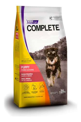Alimento Perro Cachorro Complete Raza Pequeña 7.5kg Tm