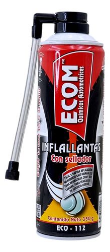 Inflallantas Inflador De Neumatico Con Sellador Ecom