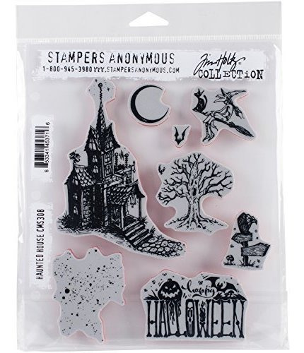 Estampadores Anonimos Cms308 Tim Holtz Se Aferran Sellos 7x8