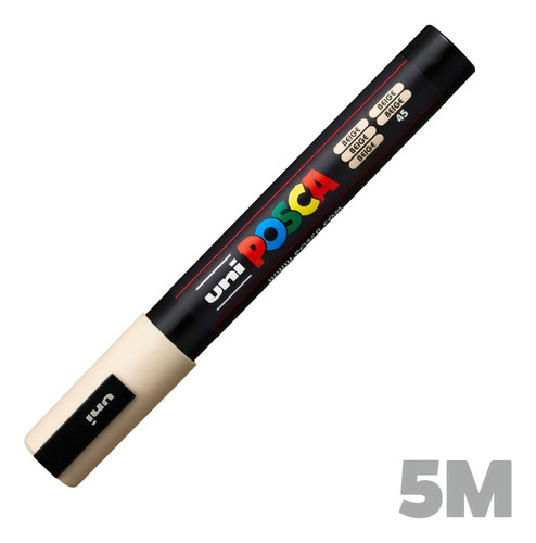 Marcadores Posca 5m 1.8-2.5 Mm Color Beige