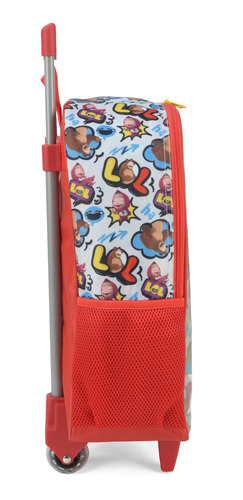 Kit Masha E O Urso Disney Mochila De Rodinha + Lancheira