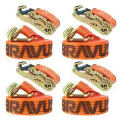 Comprar 4 Conjunto Cinta Catraca Reforçada Amarração Carga 5ton 9 Mt no Mercado Livre
