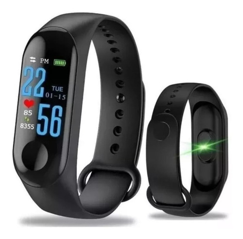 Pulsera Reloj Deportes M4 Inteligente Monitor Cardíaco Ip67