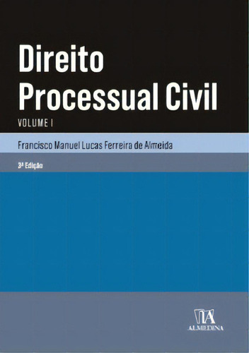 Direito Processual Civil, De Almeida De. Editora Almedina Em Português