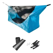 Comprar Hamaca De Nylon Para Camping Con Mosquitero Colchón Inflable