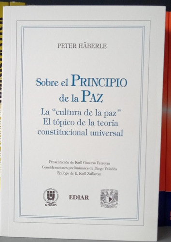 Sobre El Principio De La Paz / Peter Haberle