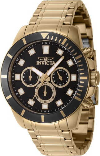 Reloj Para Hombres Invicta Pro Diver 46042 Oro