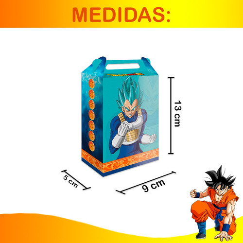 Caixa Surpresa Aniversário Dragon Ball Z 8 Und. | Parcelamento sem juros Caixa Surpresa Aniversário Dragon Ball Z 8 Und. | Parcelamento sem juros