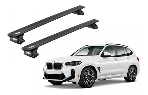 Barras Thule Bmw X3 18- Ra / Wingbar Evo Black