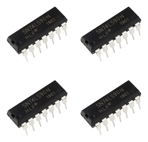 20pzas 74ls90 7490 Contador De Decadas 4bits Circuito Mv
