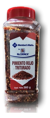 Pimiento Rojo Triturado Member's Mark By Mccormick 360 Grs