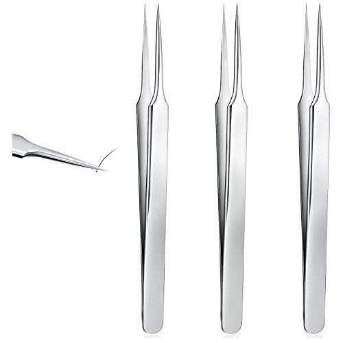 3 Piezas De Pelo Interior Tweezers De Acero 9r870