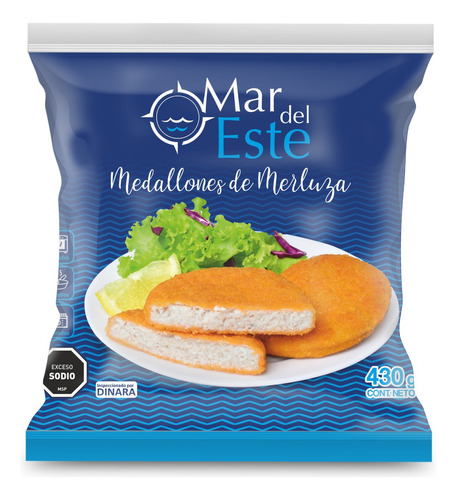 Medallón De Merluza Mar Del Este 430g - Cold Market