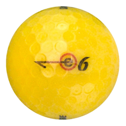 36 Bridgestone E6 Bola Golf 12 Color Amarillo 3 Aaa