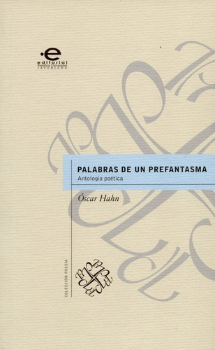 Libro Palabras De Un Prefantasma