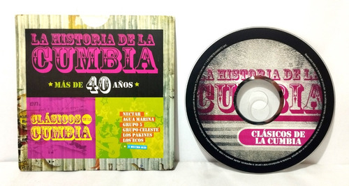 Cd La Historia De La Cumbia Clásicos De La Cumbia 2010