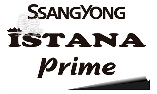 Calco Ssangyong Istana Prime Porton Kit