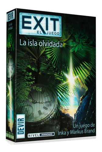 Juego De  Mesa Escape Exit La Isla Olvidada Oficial Devir