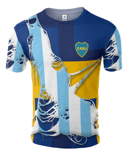 Camiseta Boca Juniors Argentina Kingz Fut021