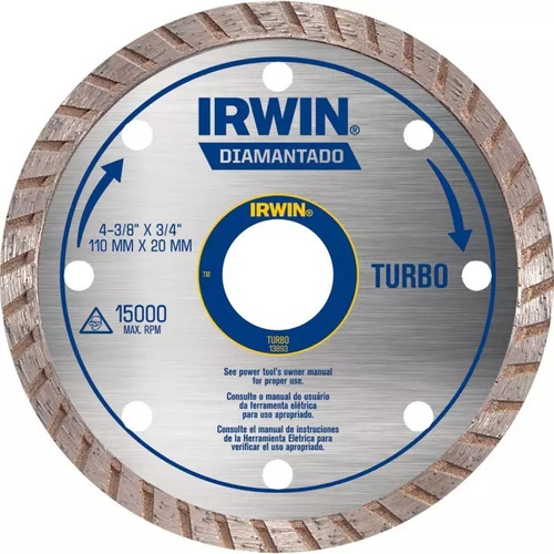 5 Disco Diam. Irwin Turbo 13893 Fera 2515