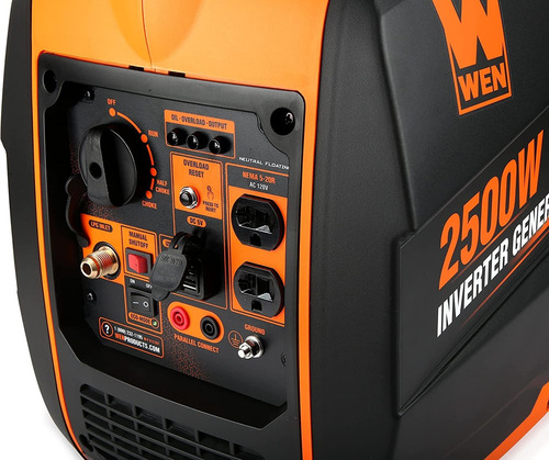 Wen Df250i - Generador Inversor Dual Portátil Súper Silencio