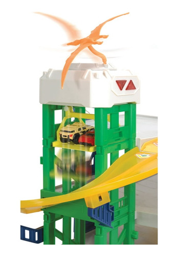Pista Carritos Grnde Ultimate Garage City Dino Aventura 91cm