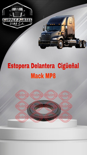Estopera Delantera Cigueñal Mack Mp8 Vision/granite