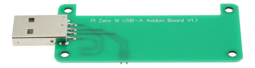 Para Placa Complementar Raspberry Pi Zero W Usb-a Com Capa
