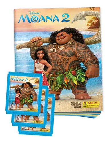 Figuritas Moana 2 Pack X20 Sobres Panini 2025