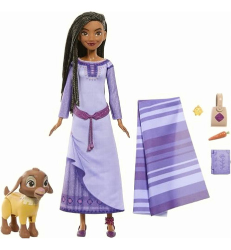 Disney Wish Set De Juego Asha Aventurera Para Niñas De 3