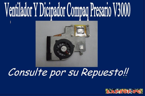 Ventilador Y Dicipador Compaq Presario V3000