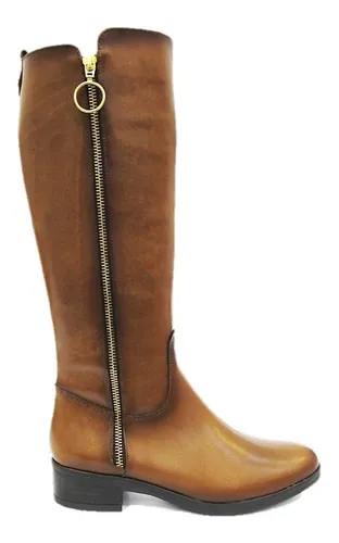 Botas Largas Carlo Rossetti Mujer Caf 28716 Cuotas sin inter s