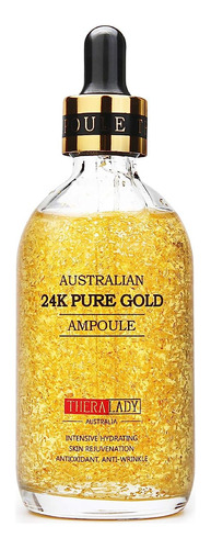 Yishiqiaustralia - Esencia De Ampolla De Oro Puro De 24 Quil