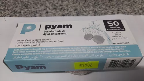 Pastillas Potabilizadoras Pyam (caja De 100) - Camping