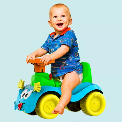 Carrinho Infantil Motoca De Passeio Criança Bebe Protetor - Escorrega o  Preço