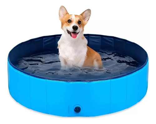 Piscina Plegable Para Perros Piscina Bañera Plegable 120x30