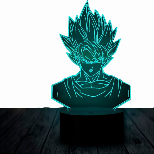Lampara 3 D Led Goku Dragon Ball Rgb 7 Colores *envio Gratis | Envío gratis Lampara 3 D Led Goku Dragon Ball Rgb 7 Colores *envio Gratis | Envío gratis