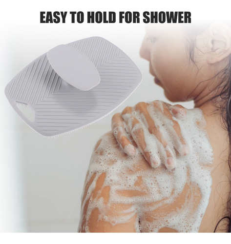 Cepillo De Baño Ducha De Silicona Exfoliante Cuerpo Masaje