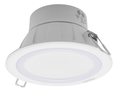 Lámpara Philips Empotrable Circular Led Luz Dimeable
