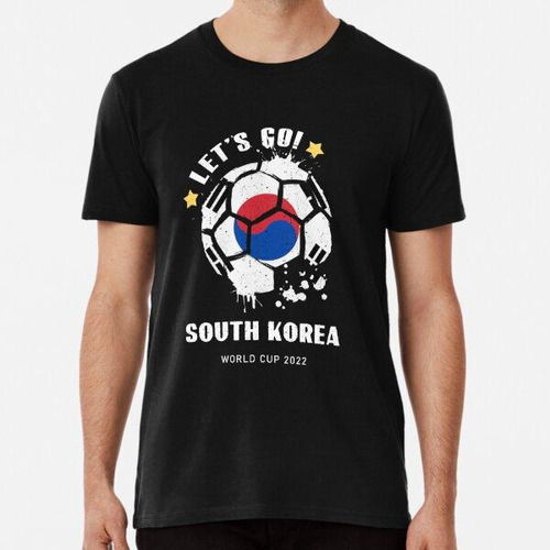 Remera Corea Del Sur Bandera World Cup Qatar 2022 Algodon Pr