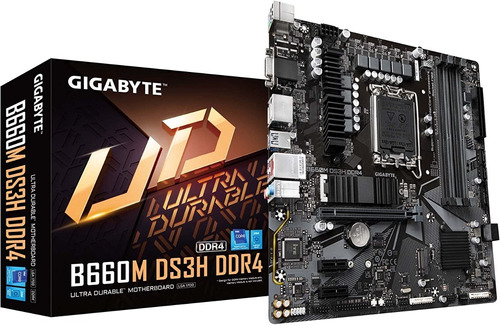 Motherboard Gigabyte B660m Ds3h Ddr4 (b660/ Intel/lga) Nueva