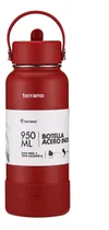 Comprar Botella Térmica Terrano 950ml. C\u002Fpico. Y Accesorios Color Rojo Oscuro