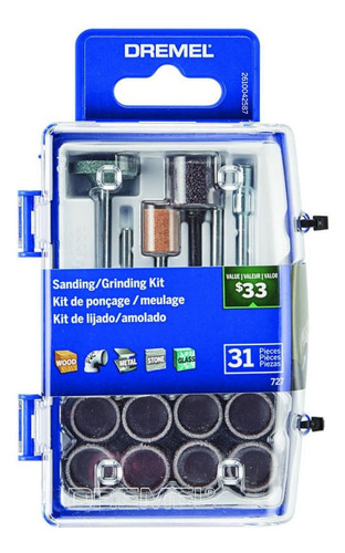 Micro Kit De Acc Lijar / Esmerilar Dremel 727